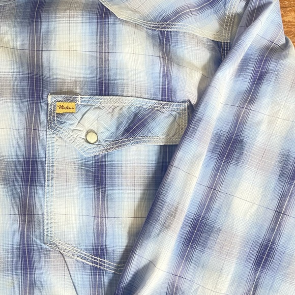 Rafter C Cowboy Collection Pearl Snap Button Down - Picture 7 of 10